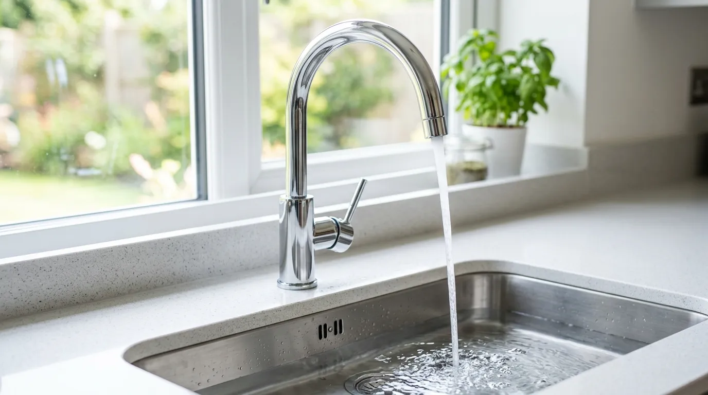 Local Plumbing Master Pros same day plumber fixing a faucet in Flat, TX