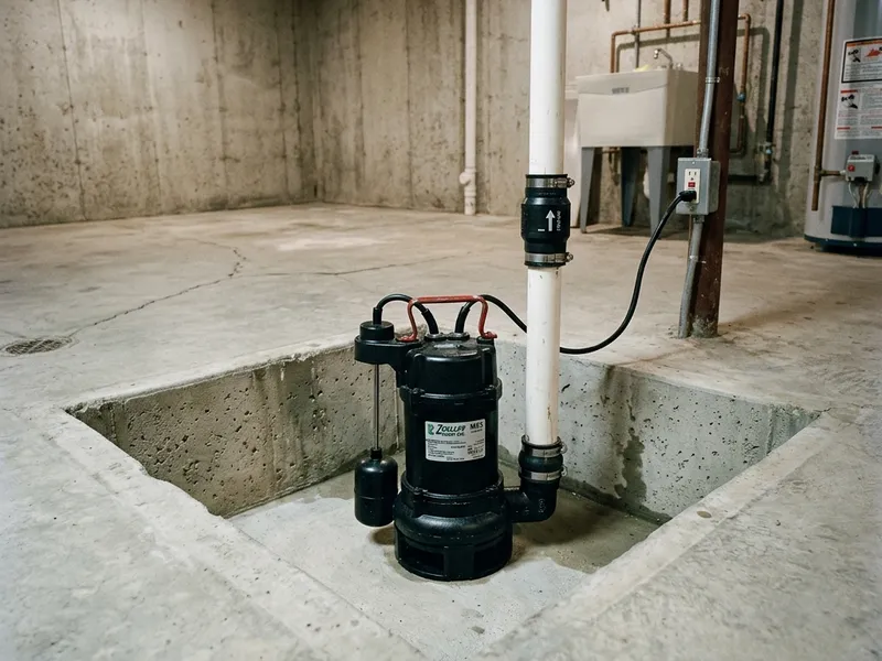 Sump Pump Installation Plumber in Flat, TX